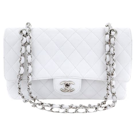 chanel white bags|chanel bag price list.